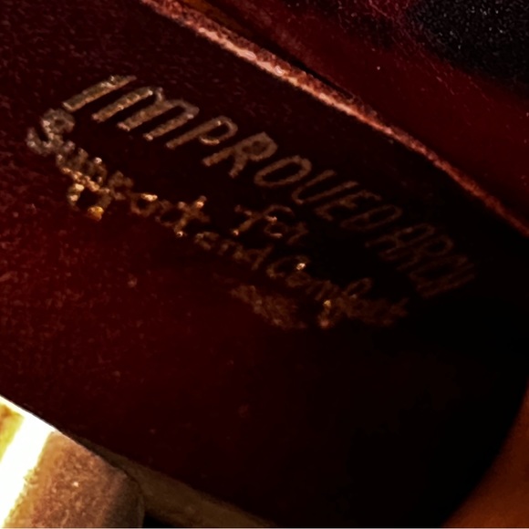 Men leather dress shoes size 8 - Picture 6 of 8